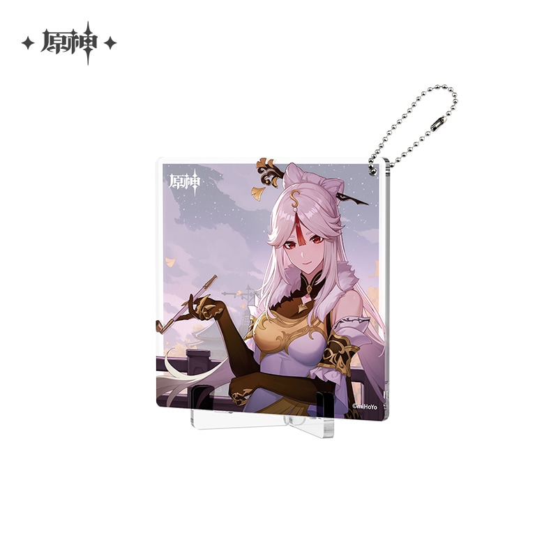 原神 運命の日シリーズ スタンド付きアクリルコースター Genshin 凝光