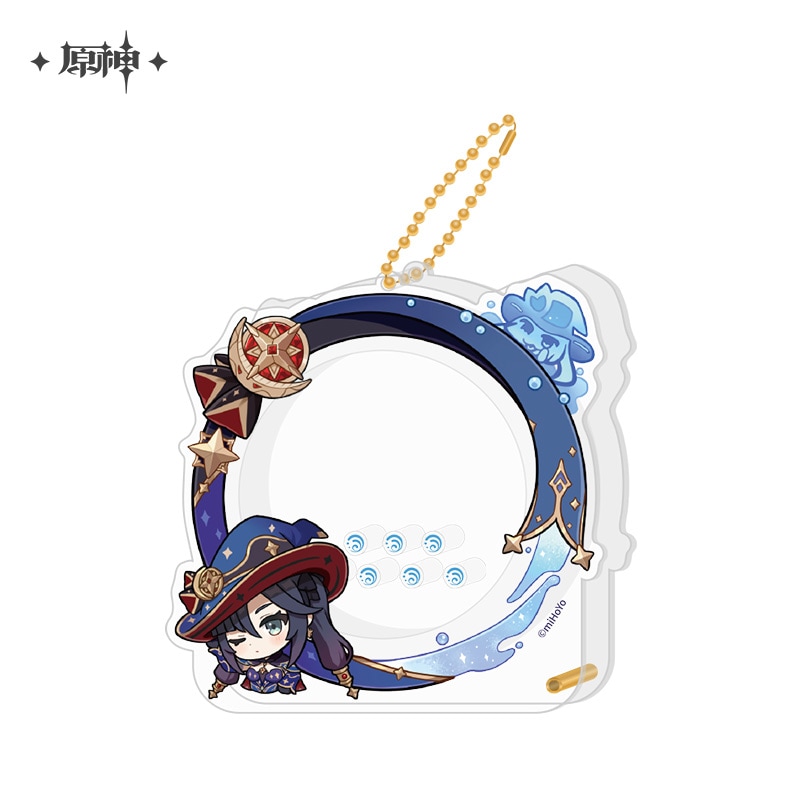原神 アイコンシリーズ アクリル缶バッジホルダーGenshin モナ 原神