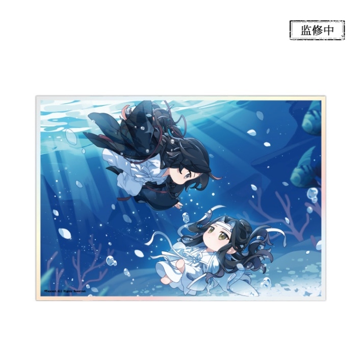 魔道祖師アニメ 朝夕池シリーズ アクリル色紙 9月仮予約 魔道祖師