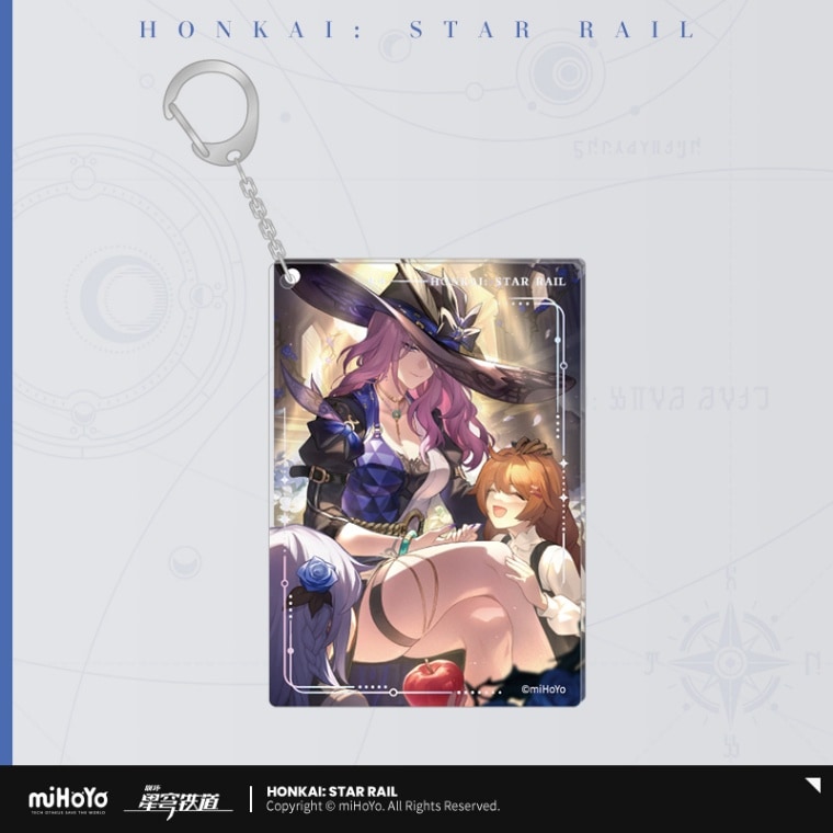 崩壊：スターレイル　光円錐シリーズ　薄型アクリルキーホルダー　されど希望の銘は無価　2025年4月仮予約-fantasy village  OFFICIAL SHOP