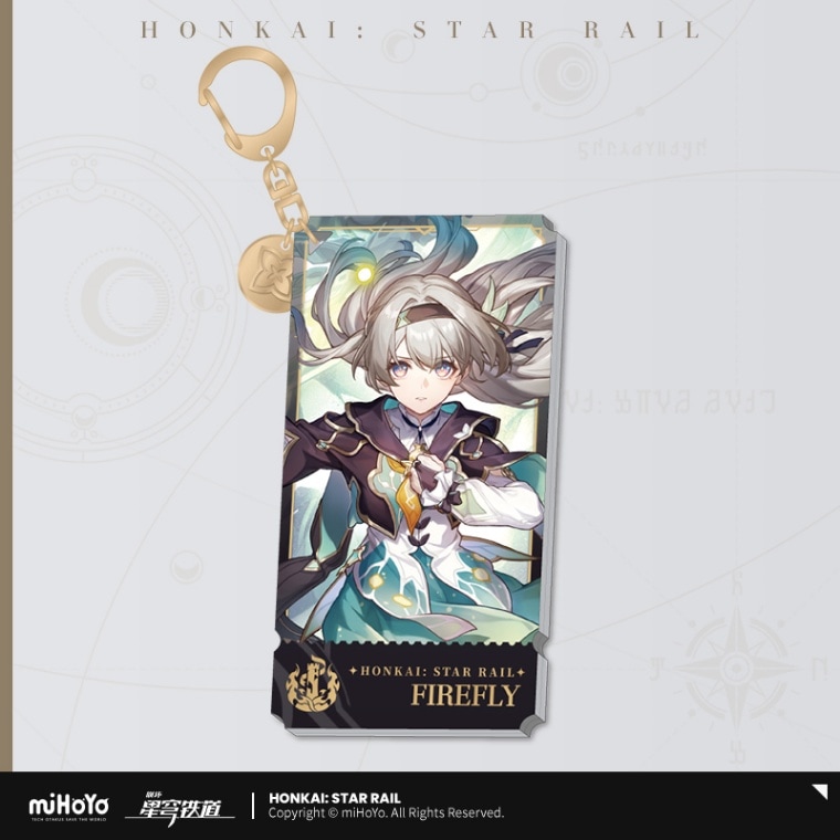 崩壊：スターレイル アクリルキーホルダー 壊滅 ホタル 崩壊：スター