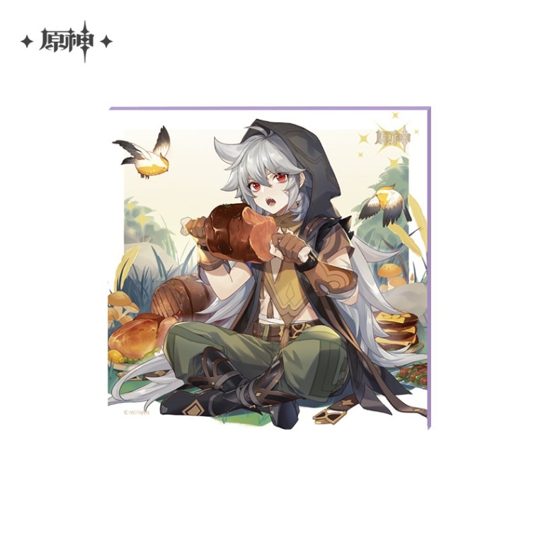 原神 運命の日シリーズ 色紙 Genshin レザー（2021 Ver.） 2025年4月仮