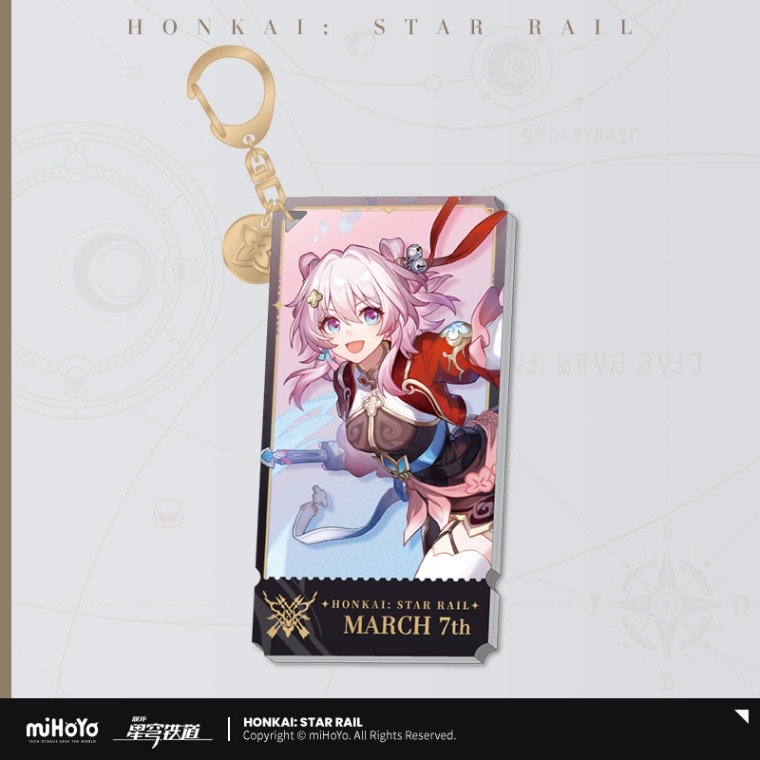 崩壊：スターレイル アクリルキーホルダー 巡狩 三月なのか 崩壊