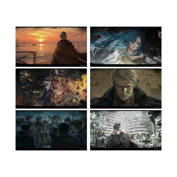 リバース：1999 *孤独の歌*CGポストカードセット -雷鳴を駆け抜けて