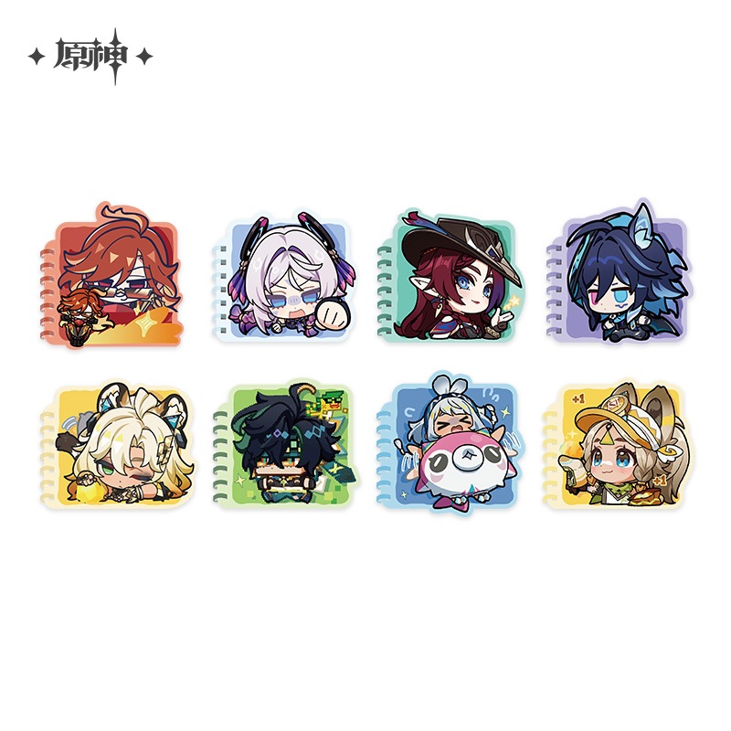 原神 ちびキャラノート Genshin 10月仮予約 原神,キャラグッズ fantasy 