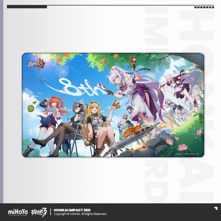 崩壊3rd マウスパッド 8周年 崩壊3rd fantasy village OFFICIAL SHOP