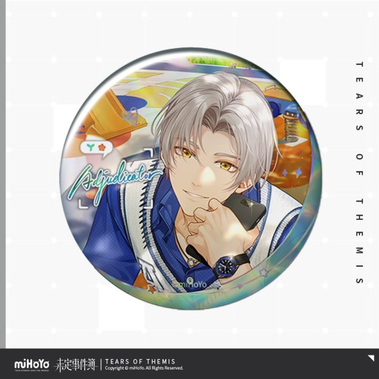 未定事件簿 少年と花の妖精シリーズ 缶バッジ 森月黎 未定事件簿