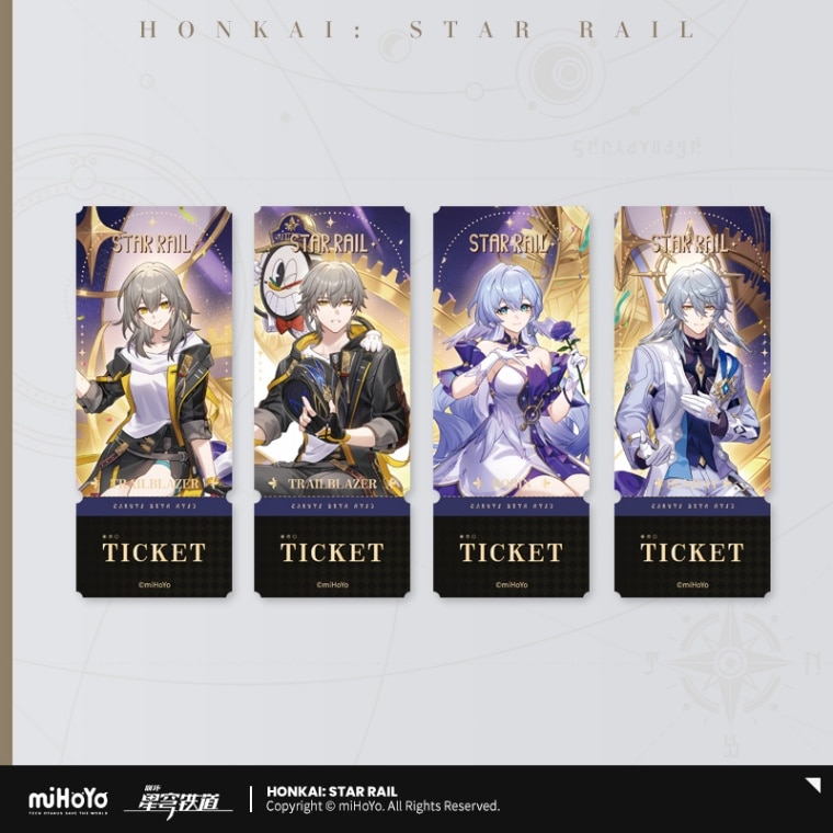 崩壊 スターレイル ホログラムカード コミケ スタレ 9枚 チケット C104 崩壊 スターレイル ホログラムカード コミケ スタレ 9枚