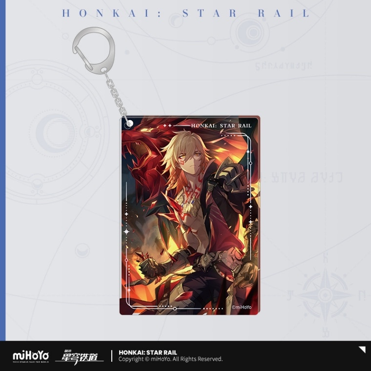 崩壊：スターレイル 光円錐シリーズ 薄型アクリルキーホルダー