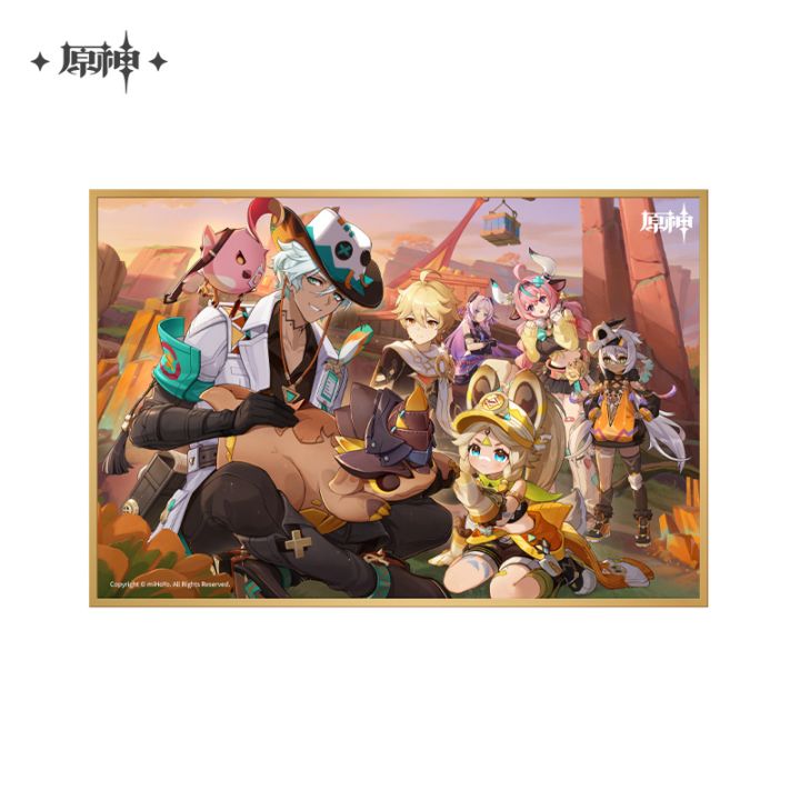 原神 色紙 Genshin 群炎の還る日 10月仮予約 予約商品 fantasy village