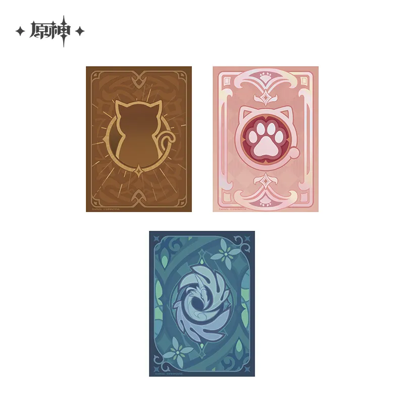 原神 七聖召喚 カードプロテクター 8月仮予約 原神,キャラグッズ