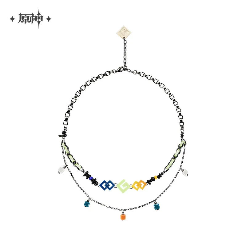 原神　フリーナ　イメージファッション　2WAY　ネックレス　公式正規品 Amazon.co.jp: [Sizuuenn] 原神 フリーナ クリスタル ネックレス