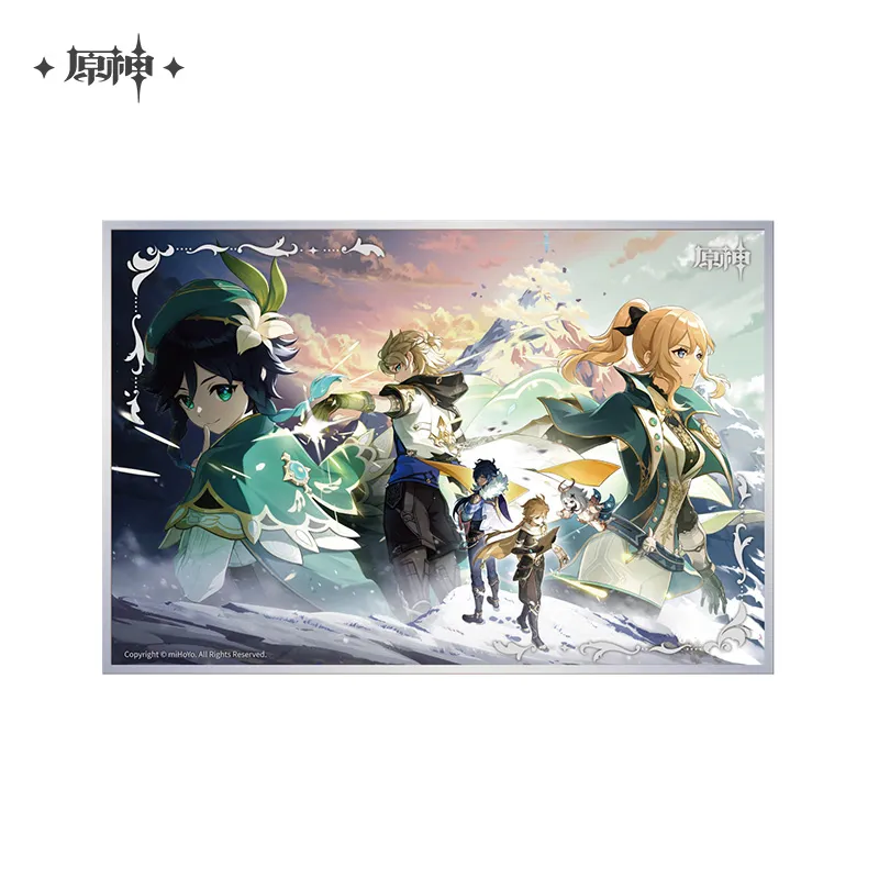 原神　クレー　オープンベータ限定アクスタ　色紙 原神 クレー オープンベータ限定アクスタ 色紙 原神 アクスタ