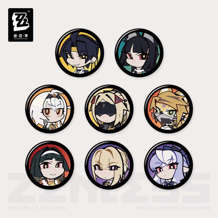 「数量限定 在庫処分セール」 ゼンレスゾーンゼロ 第四 缶バッジ キャラプロフィールアイコン アイドル