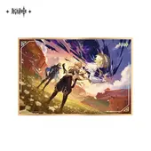 原神 × 天猫精霊 コラボ 刻晴 中国限定 特典　缶バッジ　ポストカード 原神 セノ 公式グッズ販売中一覧｜ HAKUTEA