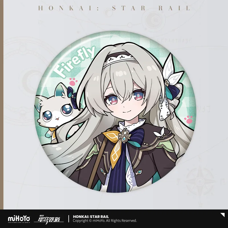崩壊：スターレイル ちびネコシリーズ 缶バッジ ホタル 2026年2