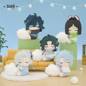 【美品】原神　ぬいぐるみ 原神 おすわりぬいぐるみVOL.2～魈・楓原万葉～GiGO限定