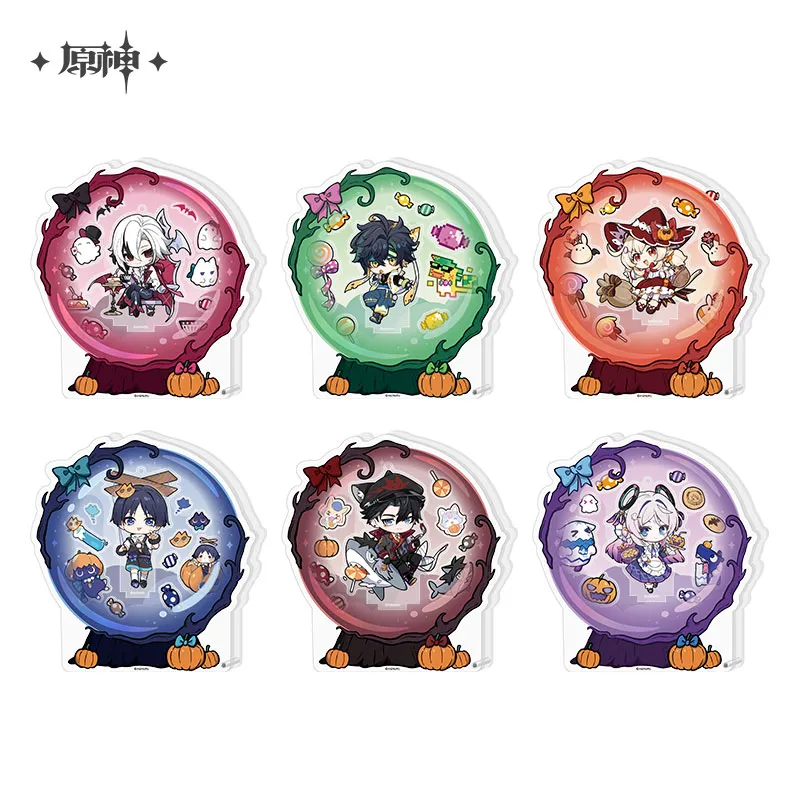 原神】幽夜の綺想シリーズ キャラクターアクリルシャカシャカ Genshin