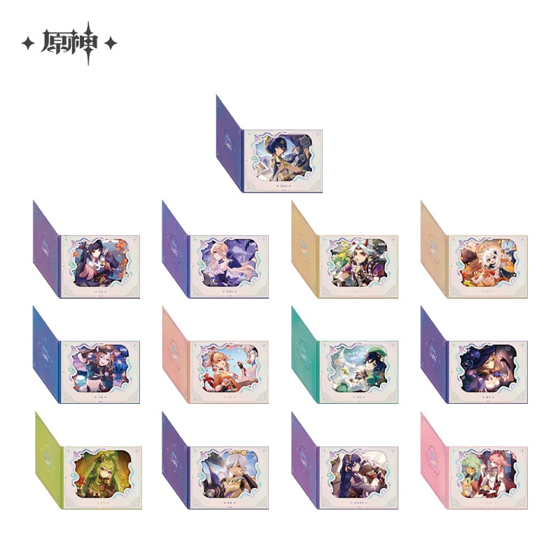 原神】運命の日シリーズ 見開き色紙 2025Ver. Genshin 2026年6月仮予約