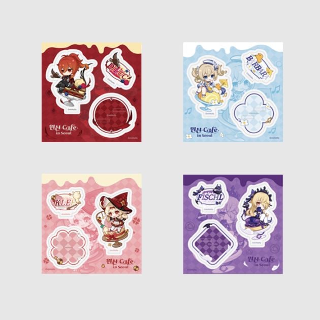 原神】COFFEEコラボ モンドシリーズ ちびキャラアクリルスタンド