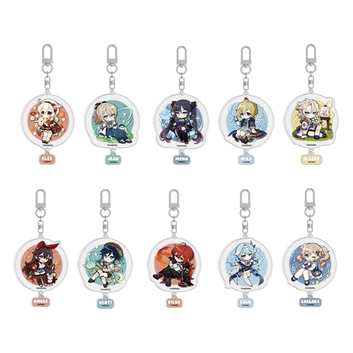 原神 璃月 香菱 CICF×AGFアクリルキーホルダー ポップマート レア品 原神】ピクニックシリーズ モンド アクリルキーホルダー 2026年4月仮