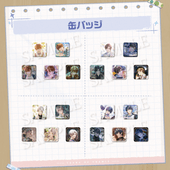 新品未開封 未定事件簿 トレーディング缶バッジ 　まとめ売り 未定事件簿 fantasy village OFFICIAL SHOP