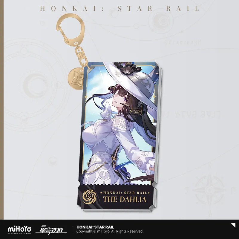 崩壊：スターレイル アクリルキーホルダー 虚無 ダリア 崩壊：スター