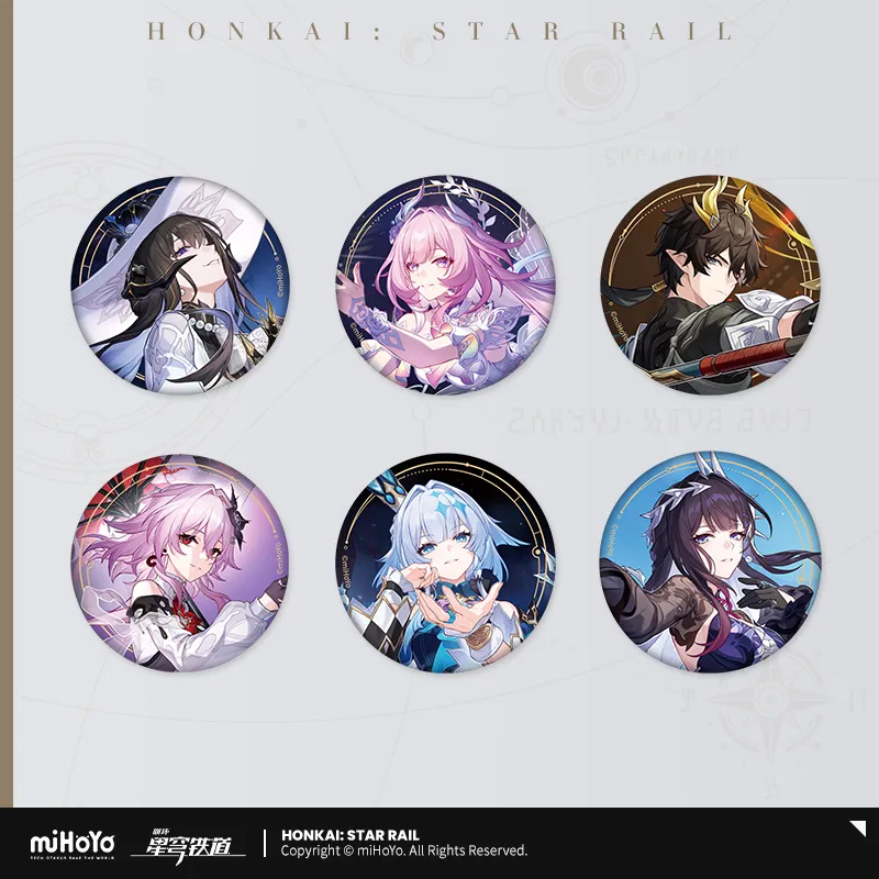 崩壊スターレイル ファイノン 群星邀約シリーズ 缶バッジ 30個 崩壊：スターレイル 群星邀約シリーズ 缶バッジ 2026年10月仮予約 崩壊
