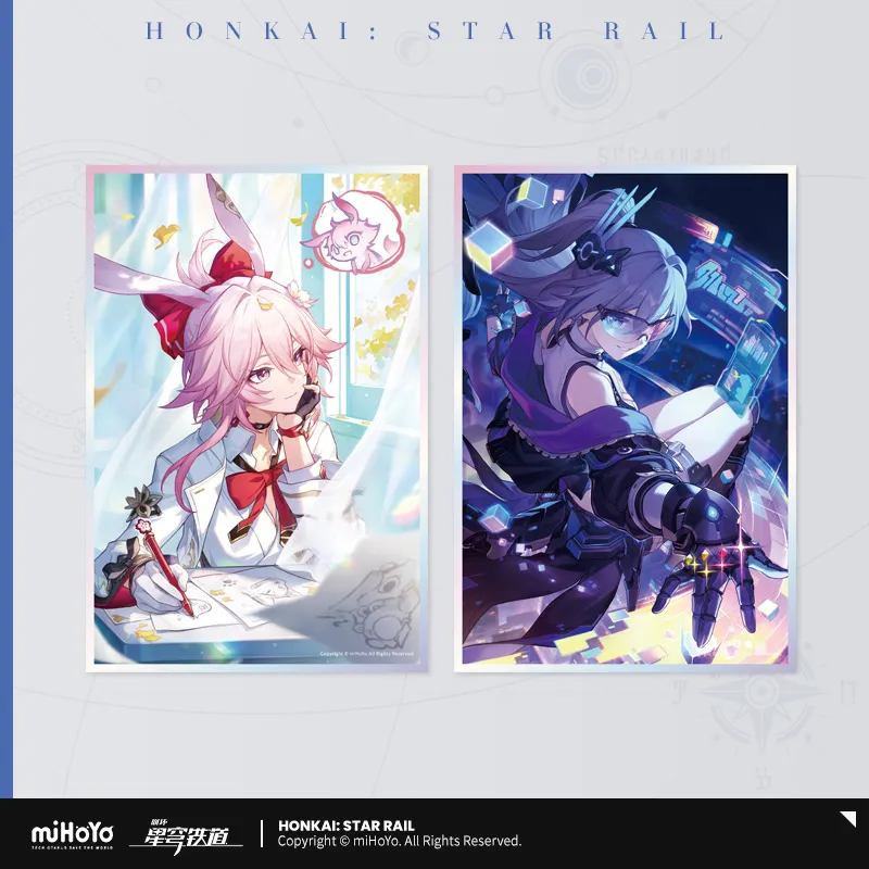崩壊スターレイル　gigo ノベルティ　オリジナル光円錐カード 未開封 10枚 崩壊：スターレイル 光円錐シリーズ アクリル色紙 2026年12月仮予約