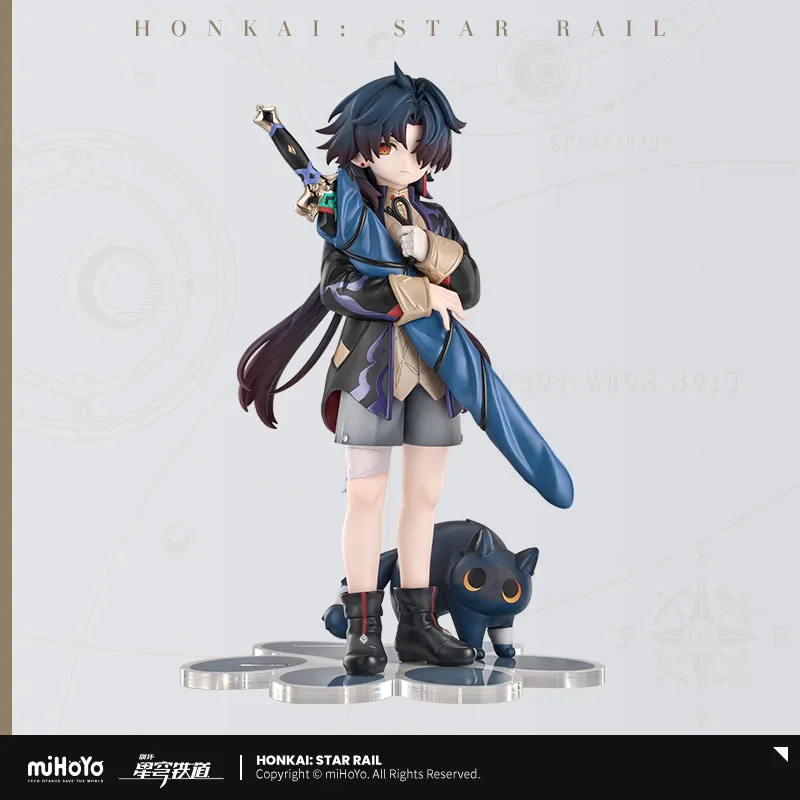 RISE UP+ 崩壊：スターレイル ちびねこシリーズ フィギュア 刃 Ver