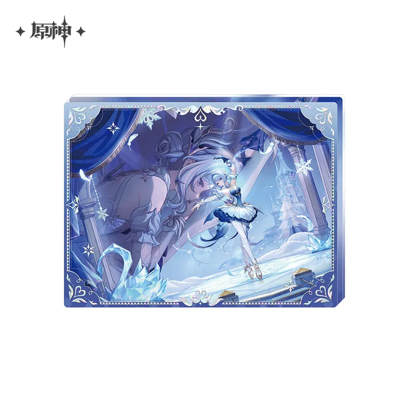 原神 神に愛されぬ雪国シリーズ アクリルブロック オデット Genshin