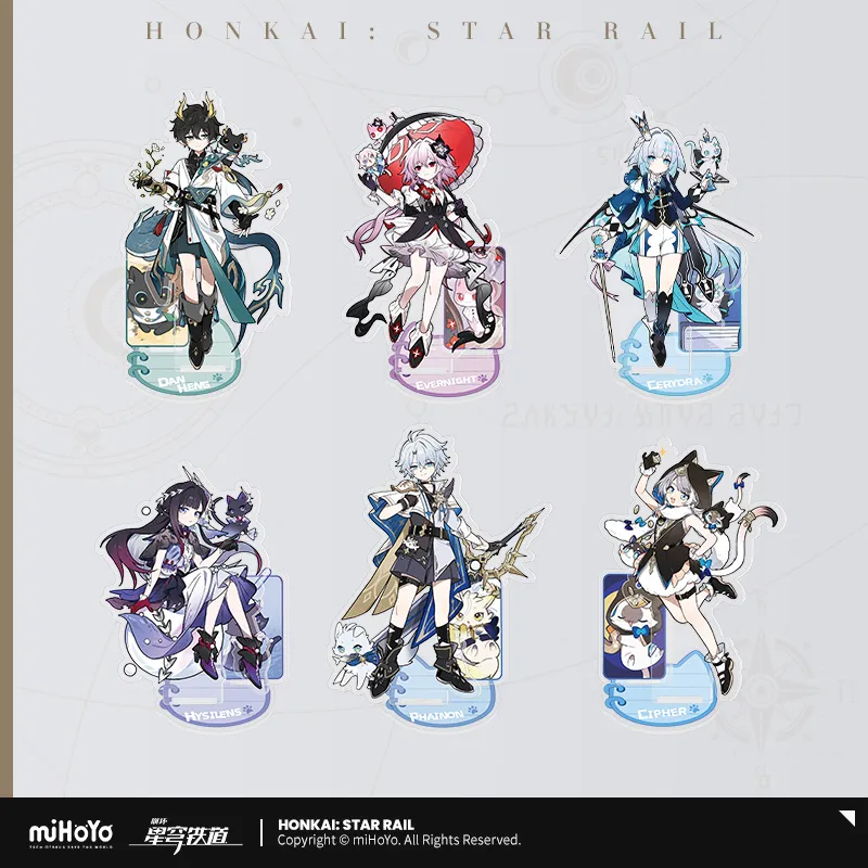 崩壊：スターレイル ちびネコシリーズ アクリルスタンド 2027年4月仮