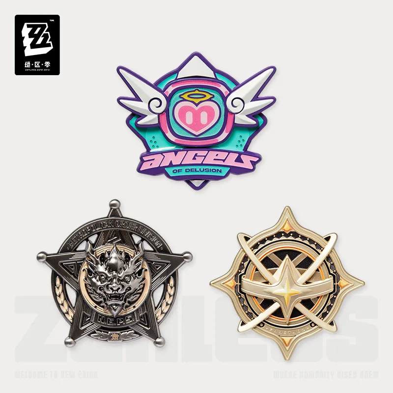 【中古】金属製観光バッジ セット ゼンレスゾーンゼロ 陣営シリーズ 金属バッジ 第五弾 2027年6月仮予約