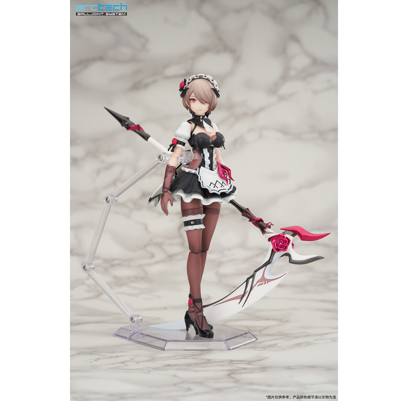 ARCTECH可動シリーズ 崩壊3rd リタ・暗黒の薔薇Ver. 特典アクリル