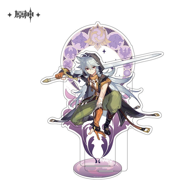 公式正規品　レザー　絶版　βテスト　アクリルスタンド　原神　アクスタ　内測 原神】モンド城シリーズ キャラクターアクリルスタンド Genshin