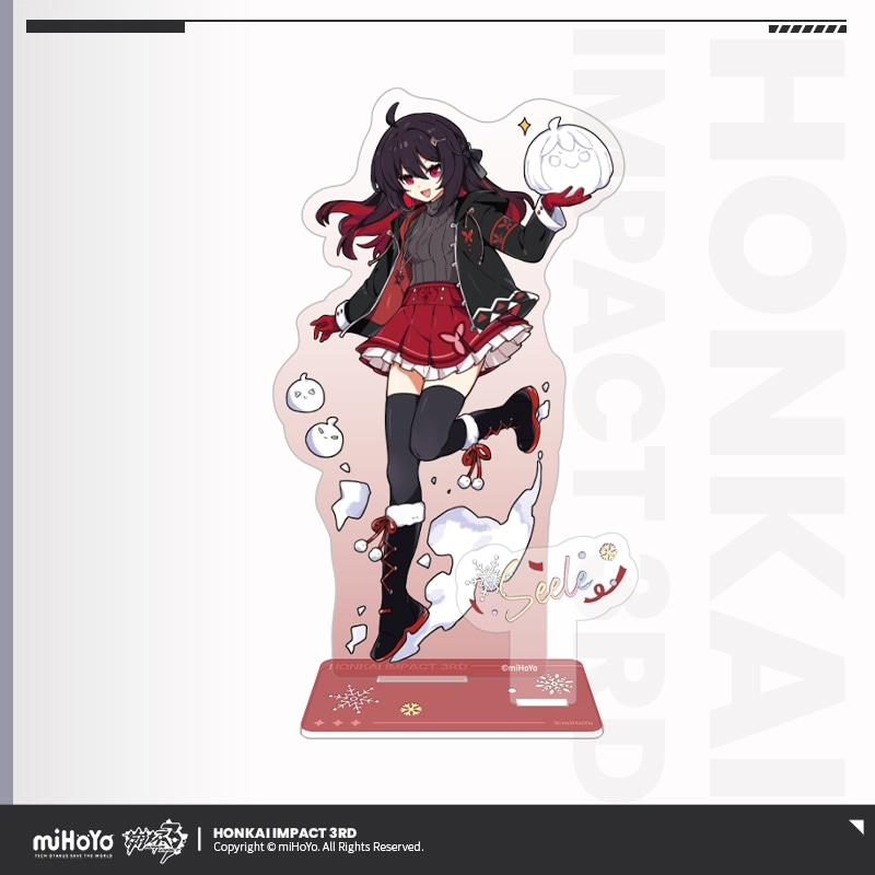 崩壊3rd 台湾cafe アクリル　スマホスダンド　ゼーレ 崩壊3rd 聖痕シリーズ アクリルスタンド ゼーレ・フェレライ 復習（下