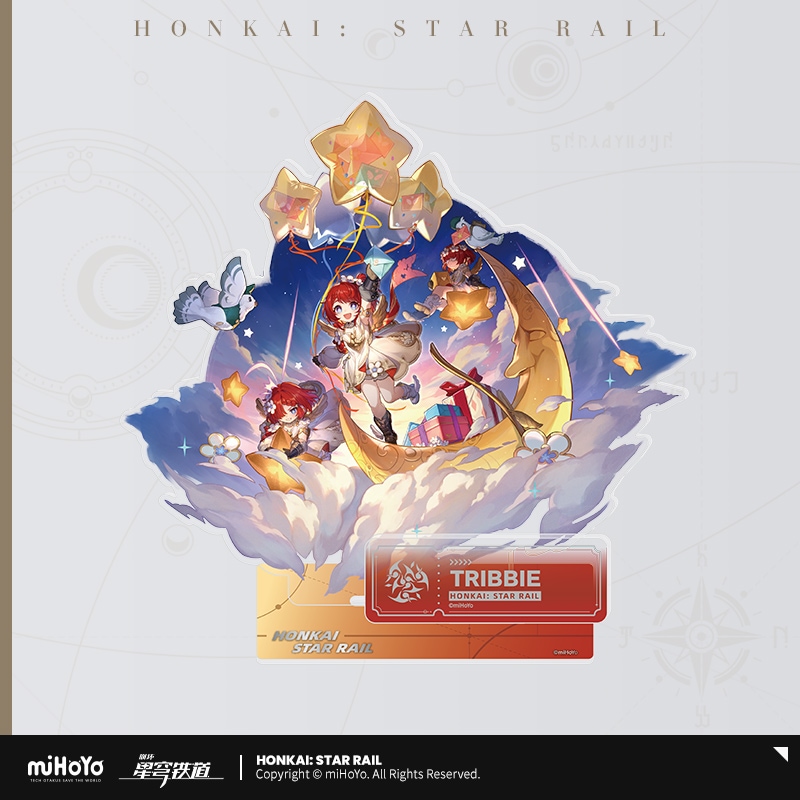 ふわおむ　アクスタ　スタレ　崩壊スターレイル コミケ106 OMUTOMA 崩壊：スターレイル HoYoland2024 アクリルスタンド - HAKUTEA