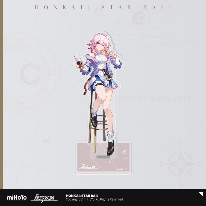 崩壊:スターレイル 美味出航シリーズ アクリルスタンド 三月なのかB 崩壊:スターレイル,キャラクターグッズ fantasy village OFFICIAL SHOP