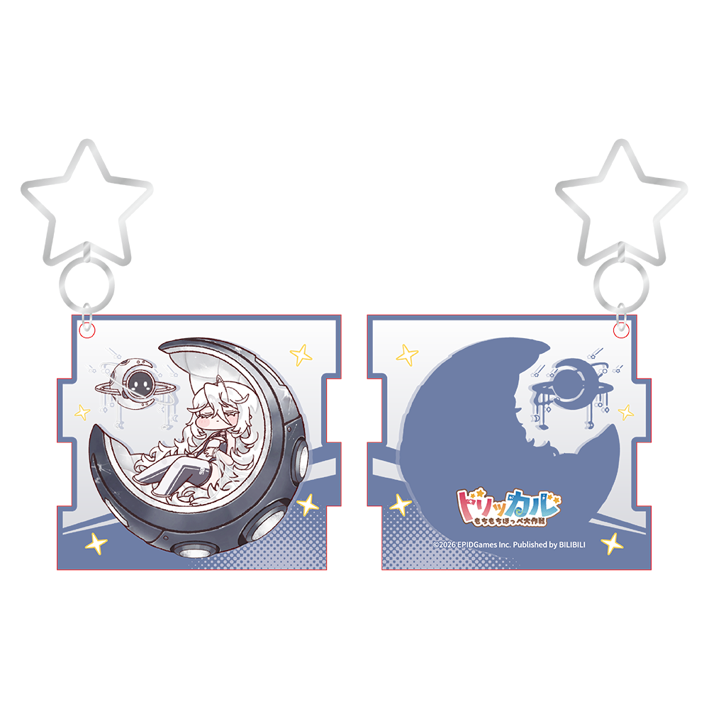 トリッカル ランダムアクリルキーホルダー トリッカル fantasy village