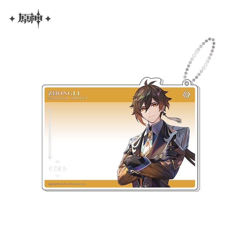 原神 鍾離 まとめ売り 原神 周年記念シリーズ アクリルフォトカード Genshin 一周年鍾離 原神