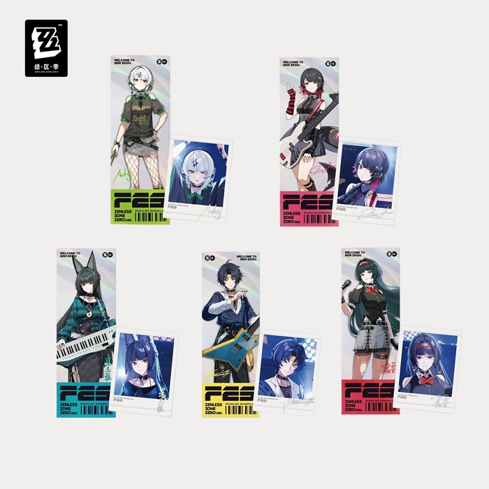 ゼンレスゾーンゼロ 華やぐ遊歩シリーズ ホログラムチケットセット