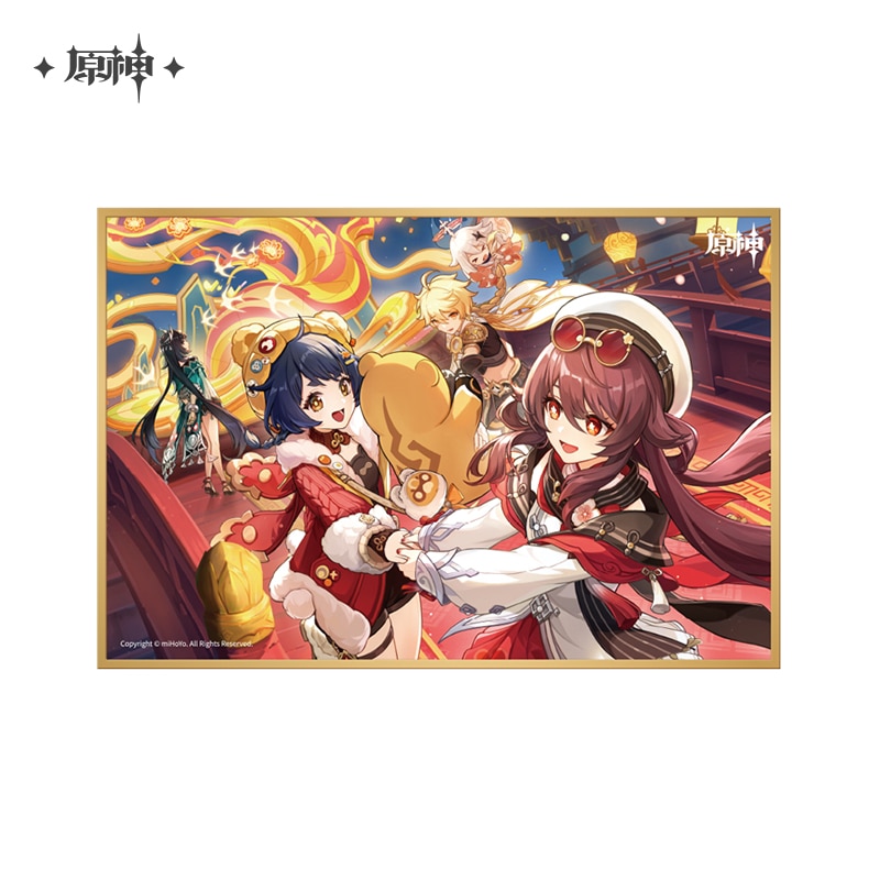 原神 色紙 Genshin 灼烈の反魂の詩 原神,キャラグッズ fantasy village