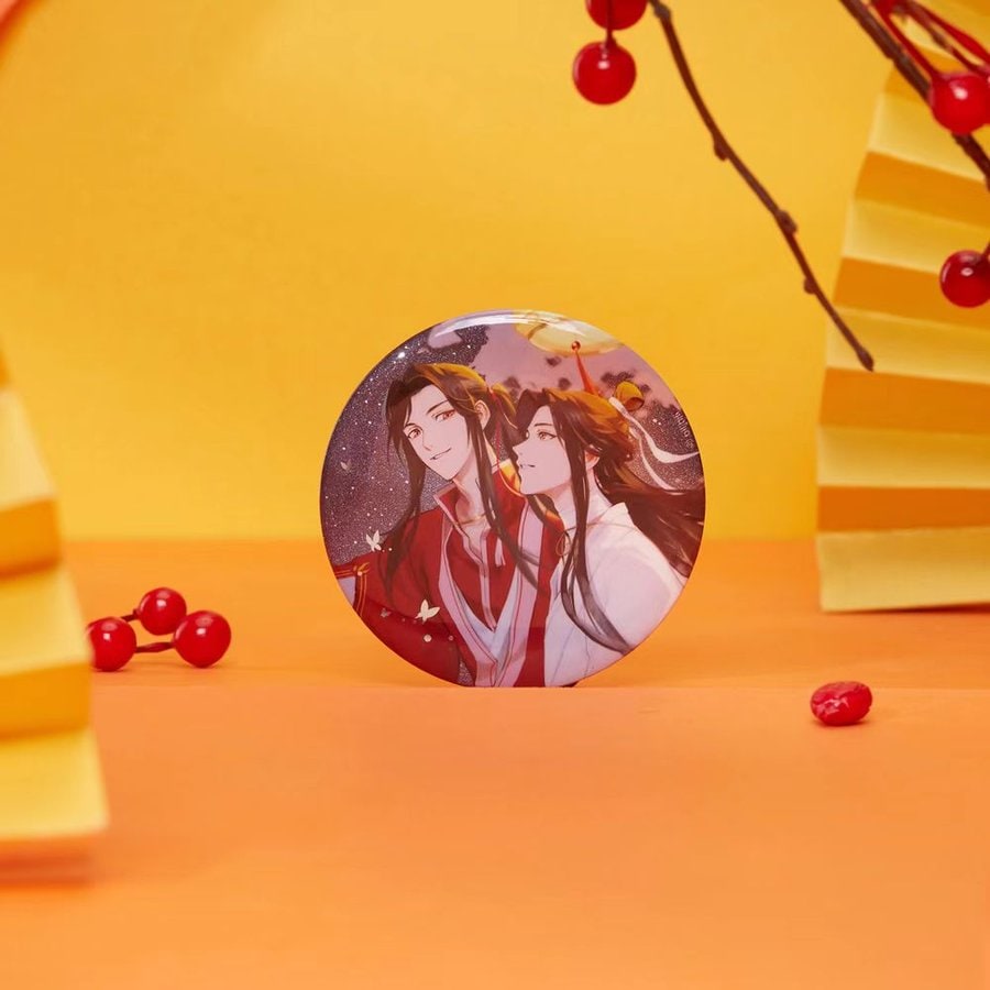 アニメ-てんかんしふく-缶バッジ-星河夜影 並行輸入商品,天官賜福