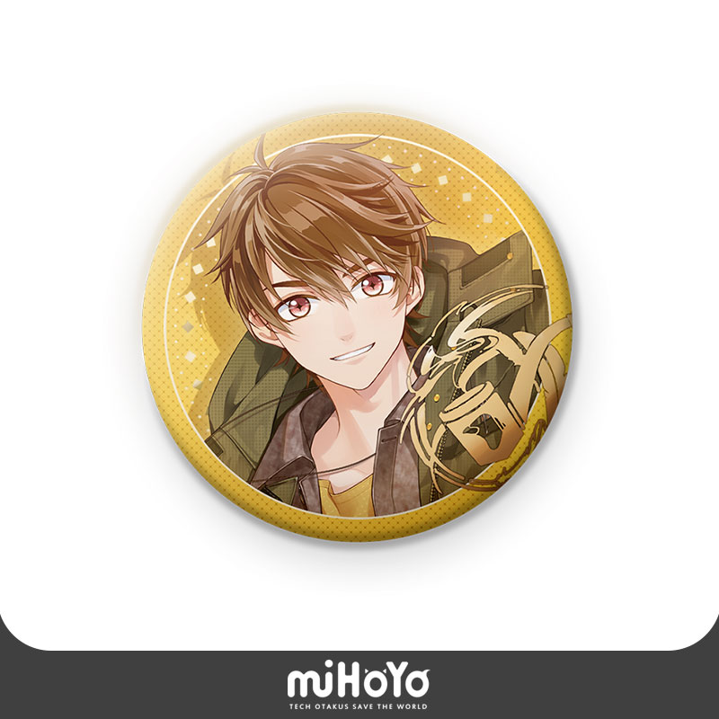 未定事件簿】キャラクター缶バッジ 第一弾（箔押し） 水無瀬夏彦 未定  