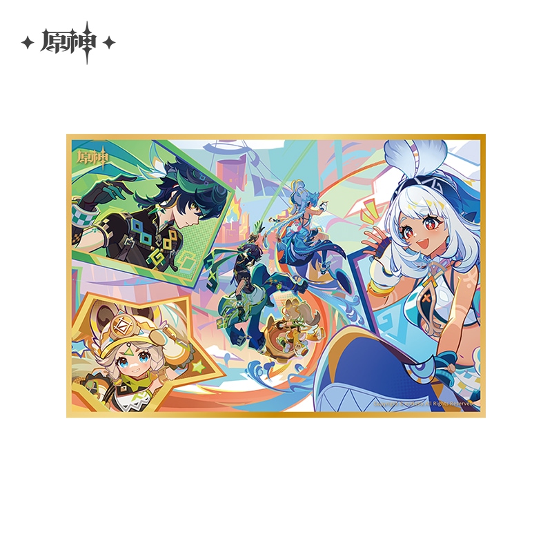 原神 バージョンシリーズ アクリル色紙 Genshin 栄華と炎天の途