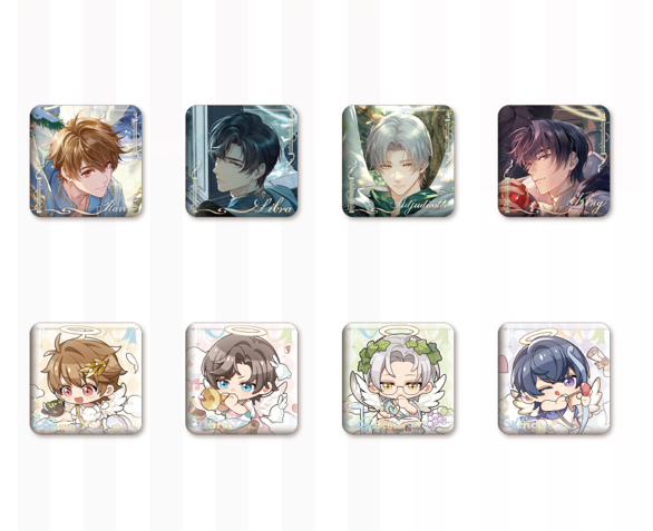 未定事件簿 WINTER FAIRトレーディング缶バッジ（全8種） 未定事件簿