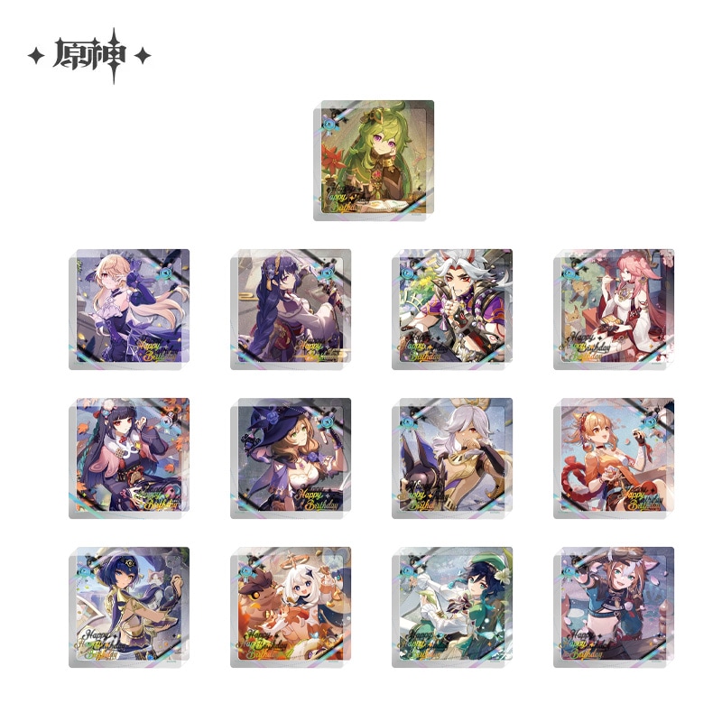 原神】運命の日シリーズ アクリルコースター 2025Ver. Genshin 2026年6