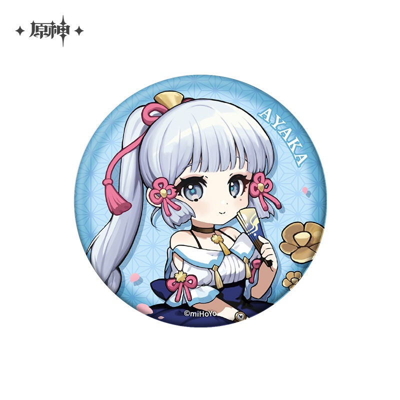原神 キャラクターPVシリーズ 缶バッジ 神里綾華 Genshin-fantasy village OFFICIAL SHOP