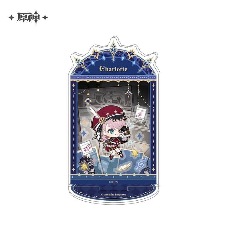 原神 星光からの手紙シリーズ アクリルスタンド Genshin シャルロット