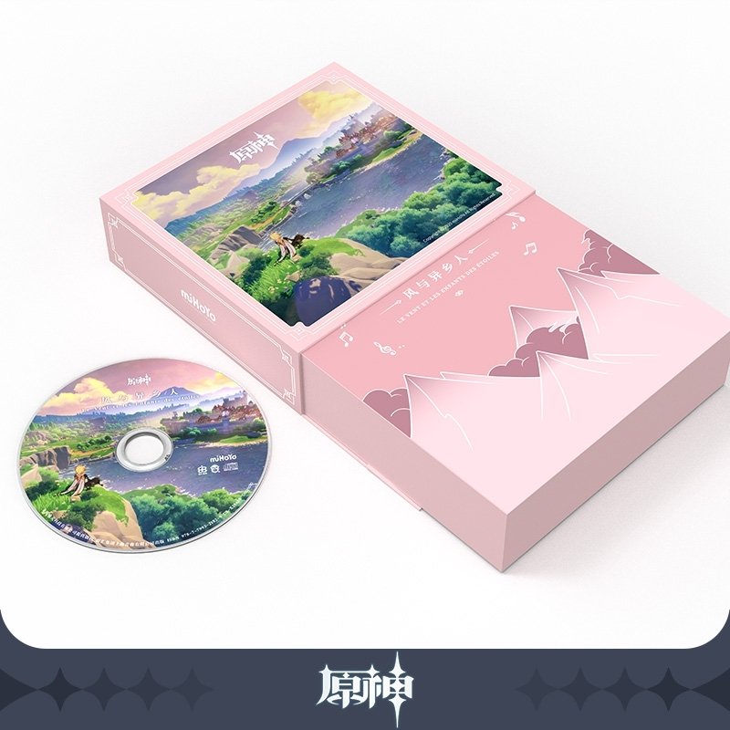 原神】《風と牧歌の城》CD限定セット Genshin 原神,サウンドトラック fantasy village OFFICIAL SHOP